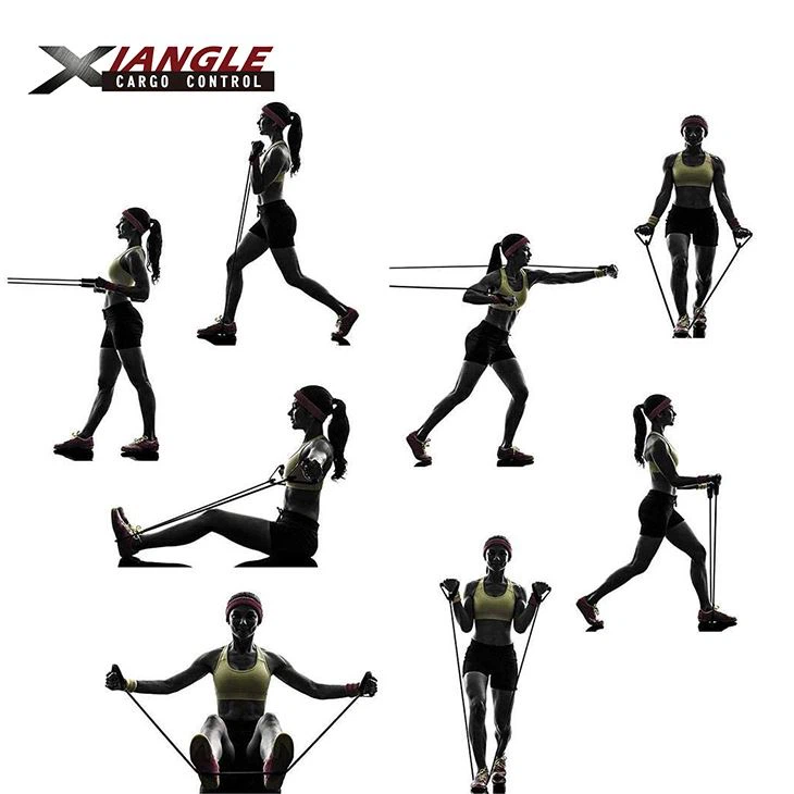 Exercise Resistance Bands Tubes With Handles