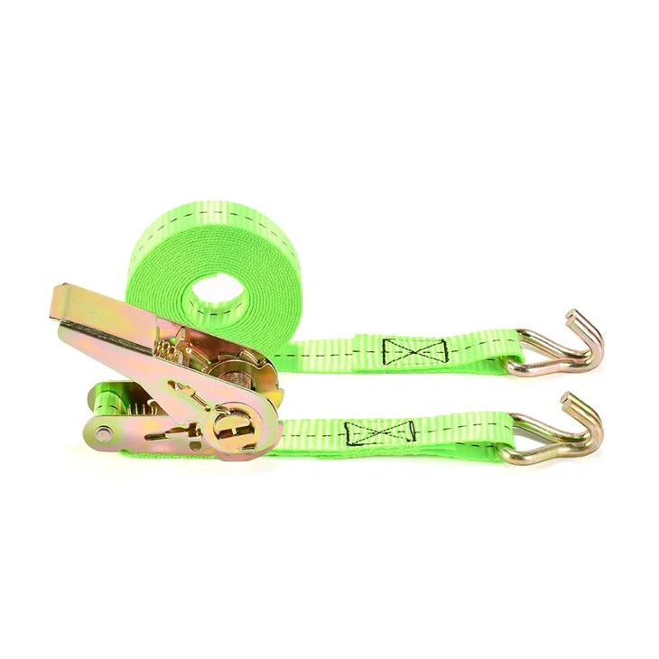 1 Inch Ratchet Strap With Double J Hook Ratchet Straps