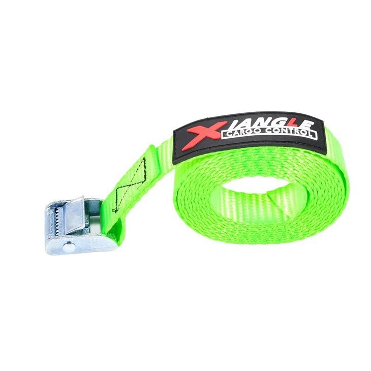 Zinc Alloy Locking Cam Buckle Tie Down Strap Set For Lashing Belt